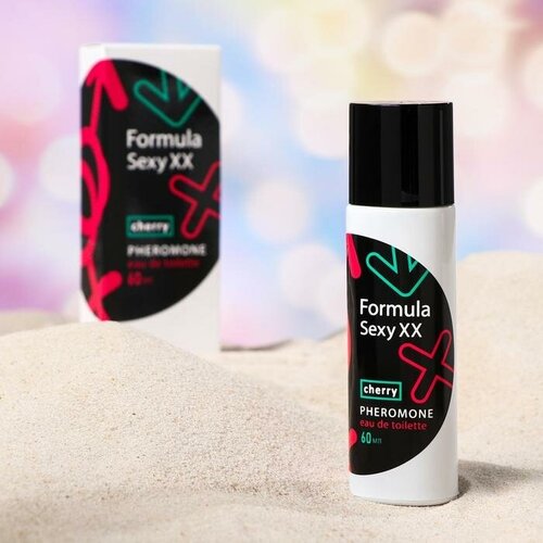 Formula Sexy Туалетная вода женская Formula Sexy XX Cherry с феромонами, 60 мл (по мотивам Cherry In The Air (Escada) туалетная вода женская formula sexy xx cherry с феромонами 60 мл