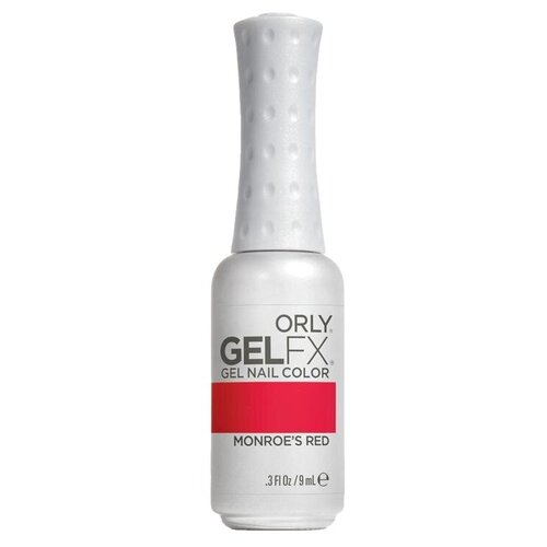 Orly Гель-лак Gel FX Nail Lacquer, 9 мл, 30052 Monroe's Red гель лак для ногтей gel fx haute red 9 мл orly