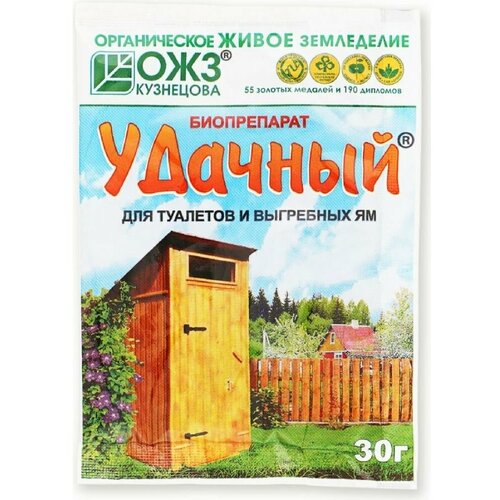 Башинком Удачный-биопрепарат для туалетов 30гр. 00027506