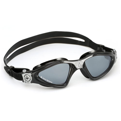 фото Очки для плавания aqua sphere kayenne, black/silver/dark lens