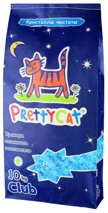 Наполнитель силикагелевый PrettyCat Кристаллы чистоты, 10кг - фото №6