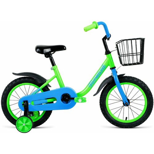 Велосипед FORWARD BARRIO 14 колесо 14 сезон 2021-2022 зеленый 680900₽