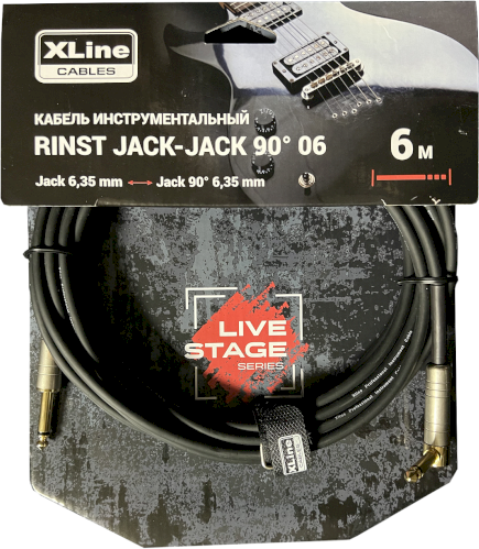 Кабель Xline Cables RINST JACK-Jack 9006 Jack - Jack 90°, 6м