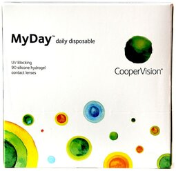 Контактные линзы CooperVision MyDay daily disposable, 90 шт., R 8,4, D -10