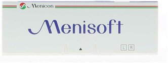 Контактные линзы Menicon Menisoft, 3 шт., R 8,6, D -1,5