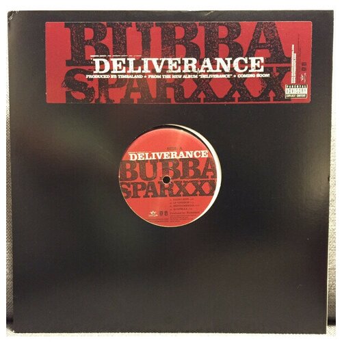 Bubba Sparxxx - Deliverance / Винтажная виниловая пластинка / Lp / Винил