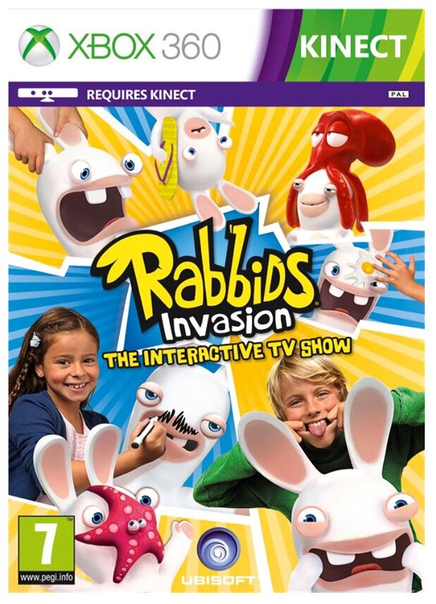 Rabbids Invasion с поддержкой Kinect Русская Версия Xbox 360