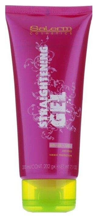 Salerm Cosmetics Straightening Gel гель для выпрямления волос, 200 мл