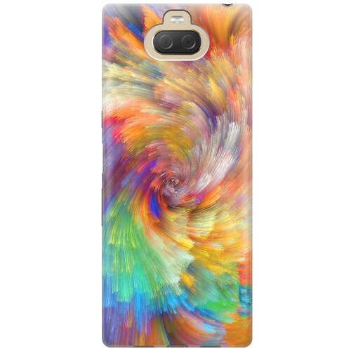 фото Re:pa накладка transparent для sony xperia 10 plus / xa3 ultra с принтом "акварельная красота"