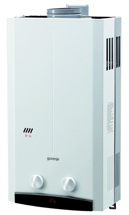 Водонагреватель проточный газовый GWH10NNBW 435135 GORENJE