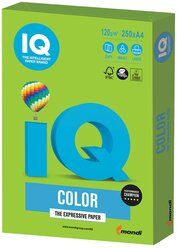 Бумага IQ Color А4 120 г/м² 250 лист., ярко-зеленый MA42