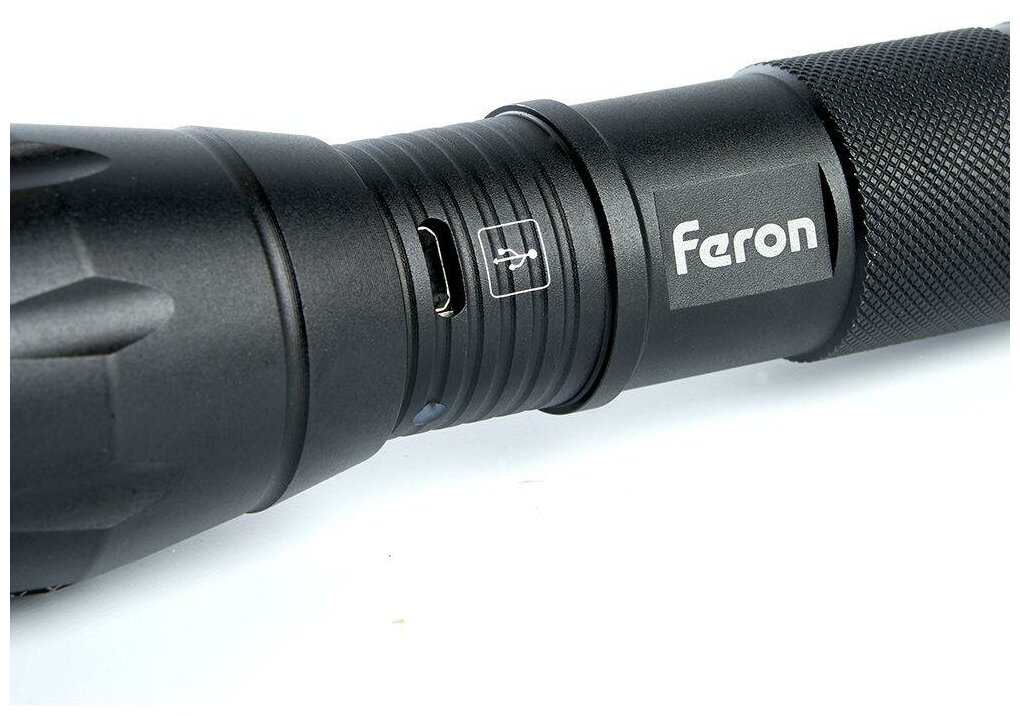 Ручной светодиодный фонарь Feron TH2400 41682 - фото №6