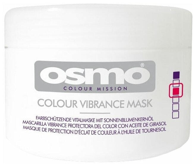 Маска для восстановления окрашенных и повреждённых волос Osmo Colour Save Colour Radiance 100 мл