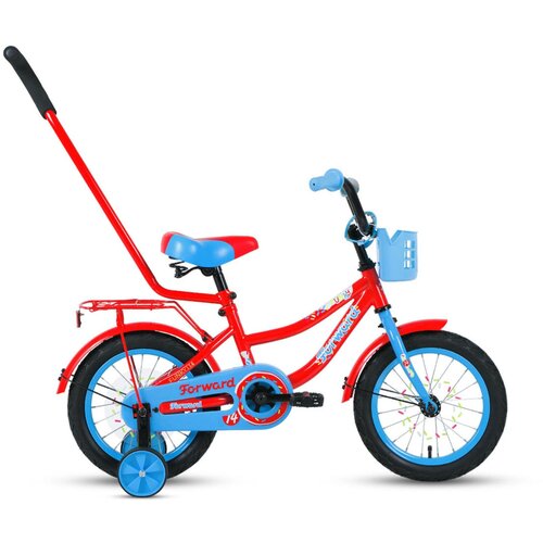 Велосипед FORWARD FUNKY 14 14 1 ск 2020-2021 красныйголубой 1BKW1K1B1020 948100₽