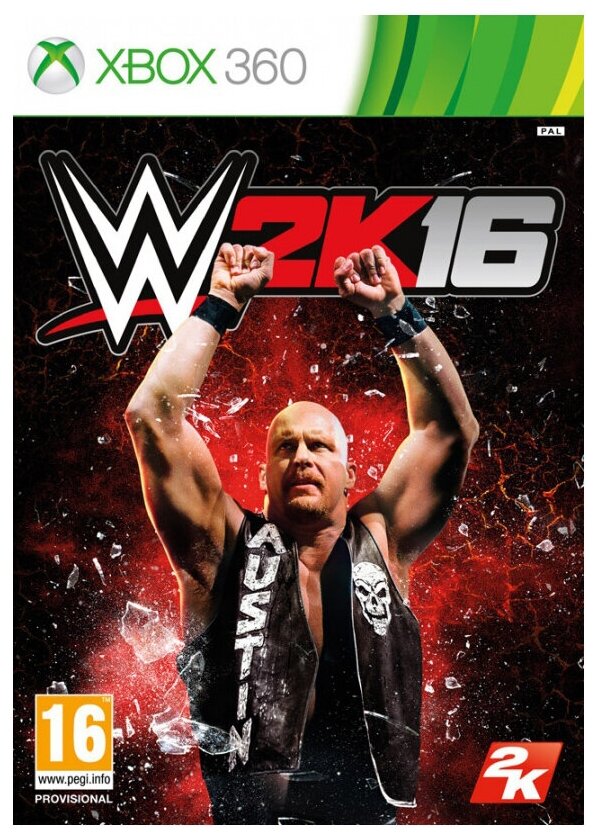 Игра WWE 2K16 для Xbox 360