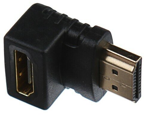 Переходник Luazon Home HDMI m HDMI f, угловой