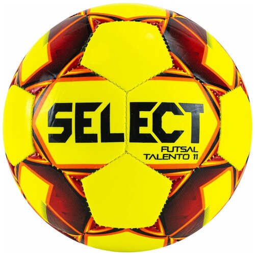 фото Мяч футзал. "select futsal talento 11" арт. 852616-553, р.jr, 32пан, гл.тпу, маш.сш, жёлт-красн-оран