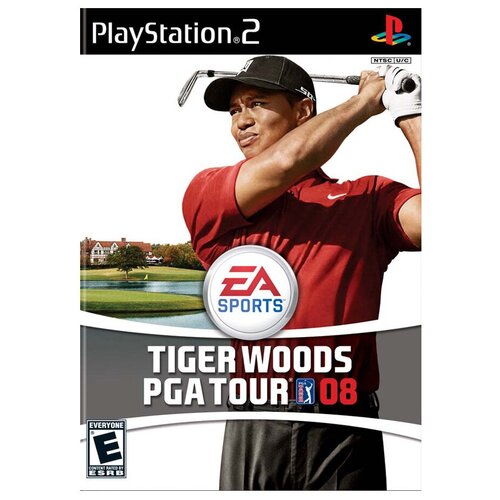 Игра Tiger Woods PGA Tour 08 для PlayStation 2 игра hannah montana spotlight world tour для playstation 2