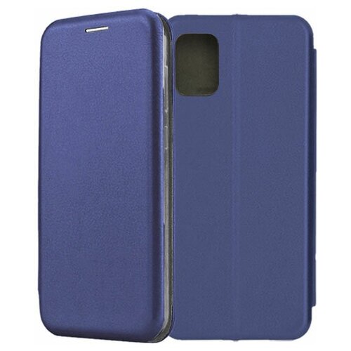 чехол накладка krutoff clear case символ года для samsung galaxy a51 a515 Чехол-книжка Fashion Case для Samsung Galaxy A51 A515 синий
