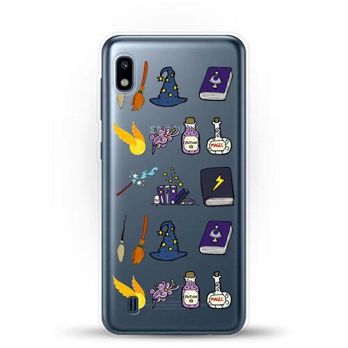 фото Силиконовый чехол узор hp на samsung galaxy a10 andy & paul