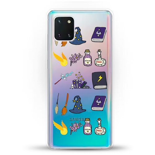 фото Силиконовый чехол узор hp на samsung galaxy note 10 lite andy & paul