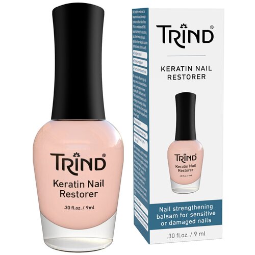 Trind Keratin Nail Restorer - Тринд Кератиновый восстановитель ногтей, 9 мл -