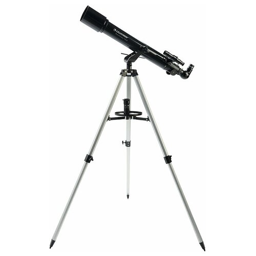 телескоп celestron firstscope 76 черный Телескоп Celestron PowerSeeker 70 AZ черный/серый