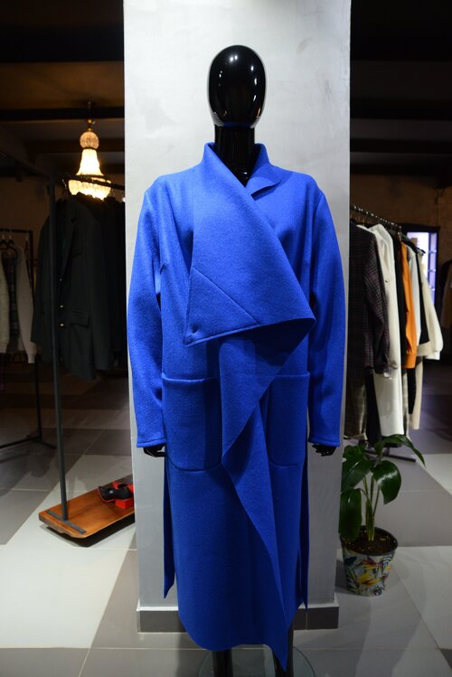 Пальто HOCUHECHOCU, размер 48-50, синий