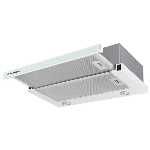 Встраиваемая вытяжка MAUNFELD VS SLIDE 60 цвет белый белое стекло 1349000₽