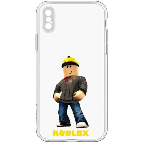- Krutoff Clear Case Roblox-  iPhone XS