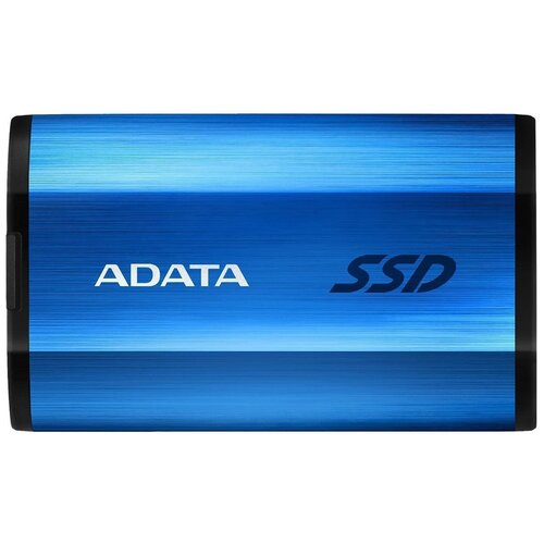 SSD накопитель ADATA 512GB SE800, External, USB 3.2 Type-C, [R/W -1000/1000 MB/s] 3D-NAND, водонепроницаемый, синий