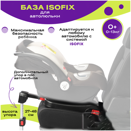 База Isofix для детского автокресла автолюльки Mr Sandman, Maxi-Cosi группа 0+, 0-13кг