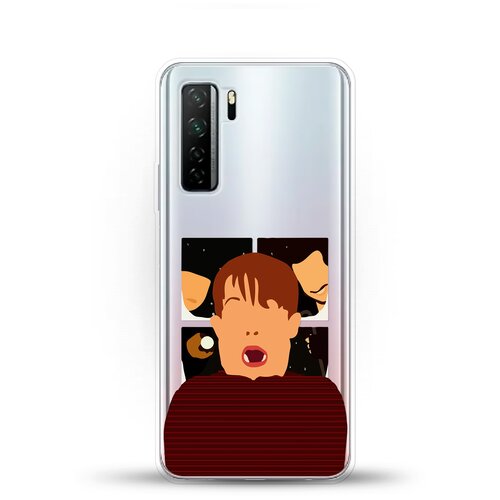 фото Силиконовый чехол alone на huawei nova 7 se andy & paul