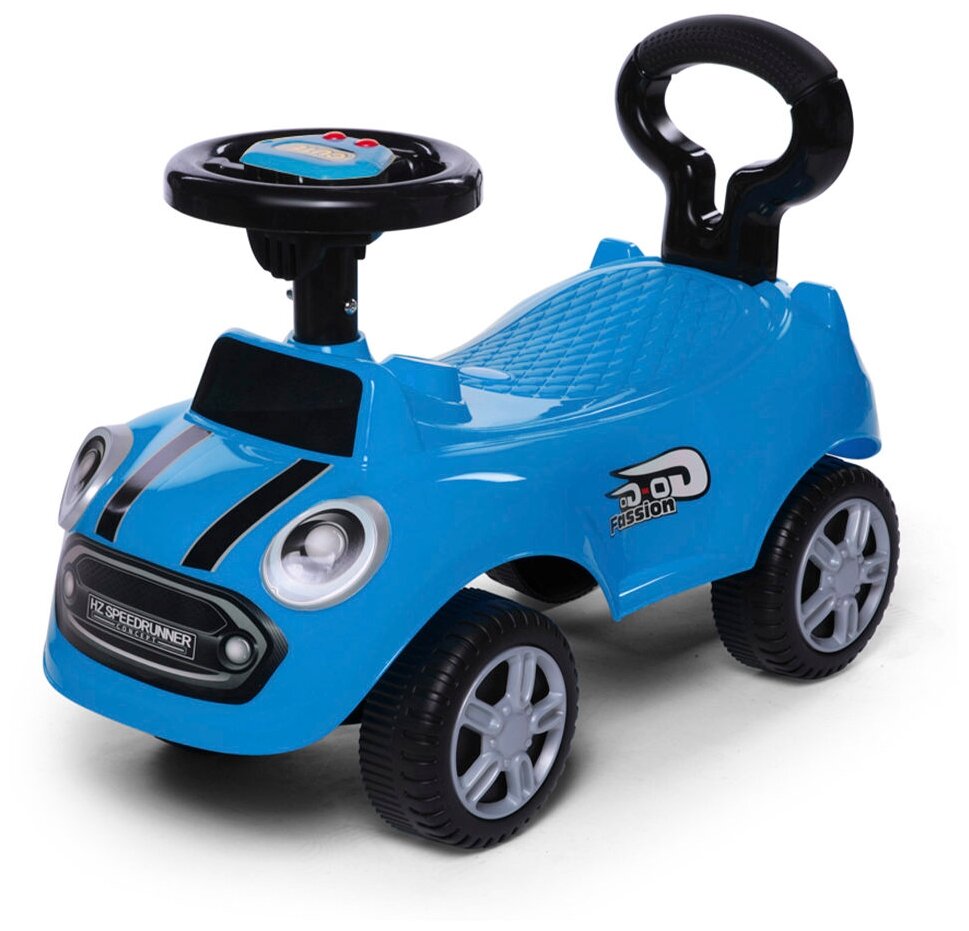 Каталка детская Speedrunner BabyCare (музыкальный руль),синий