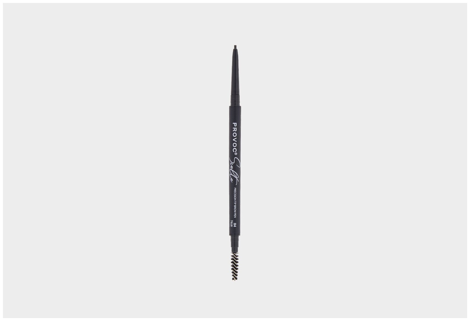 PROVOC SVELTE Precision Tip brow pen 04 Ультратонкий карандаш для бровей, 04