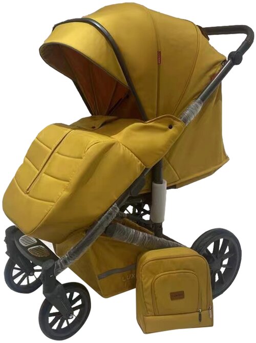 Прогулочная коляска Luxmom 790, желтый