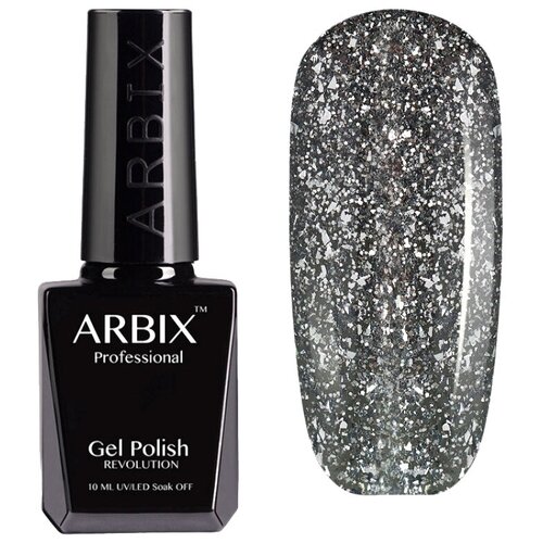 Arbix Гель-лак Classic (glitter), 10 мл, 50 г, 107 Галактика