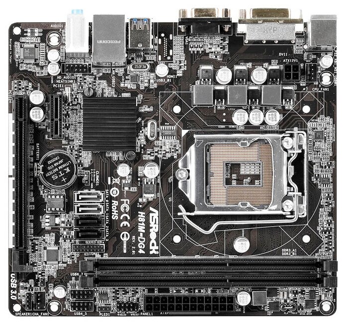 Материнская плата ASRock H81M-DG4