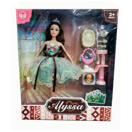 Кукла Alyssa 29см с аксессуарами 26022