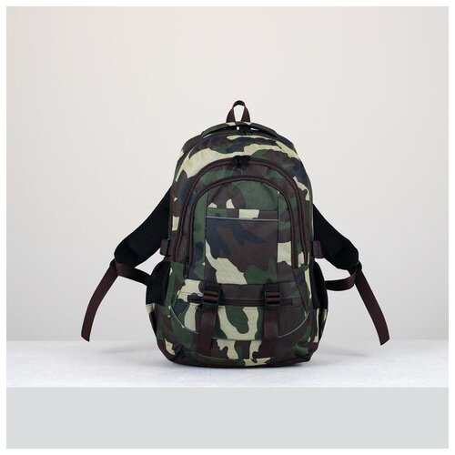 фото 4929 рюкзак тур bagamas, 30*16*47, 2 отд на молнии, 5 н/карманов, камуфляж/хаки 3218539 зфтс