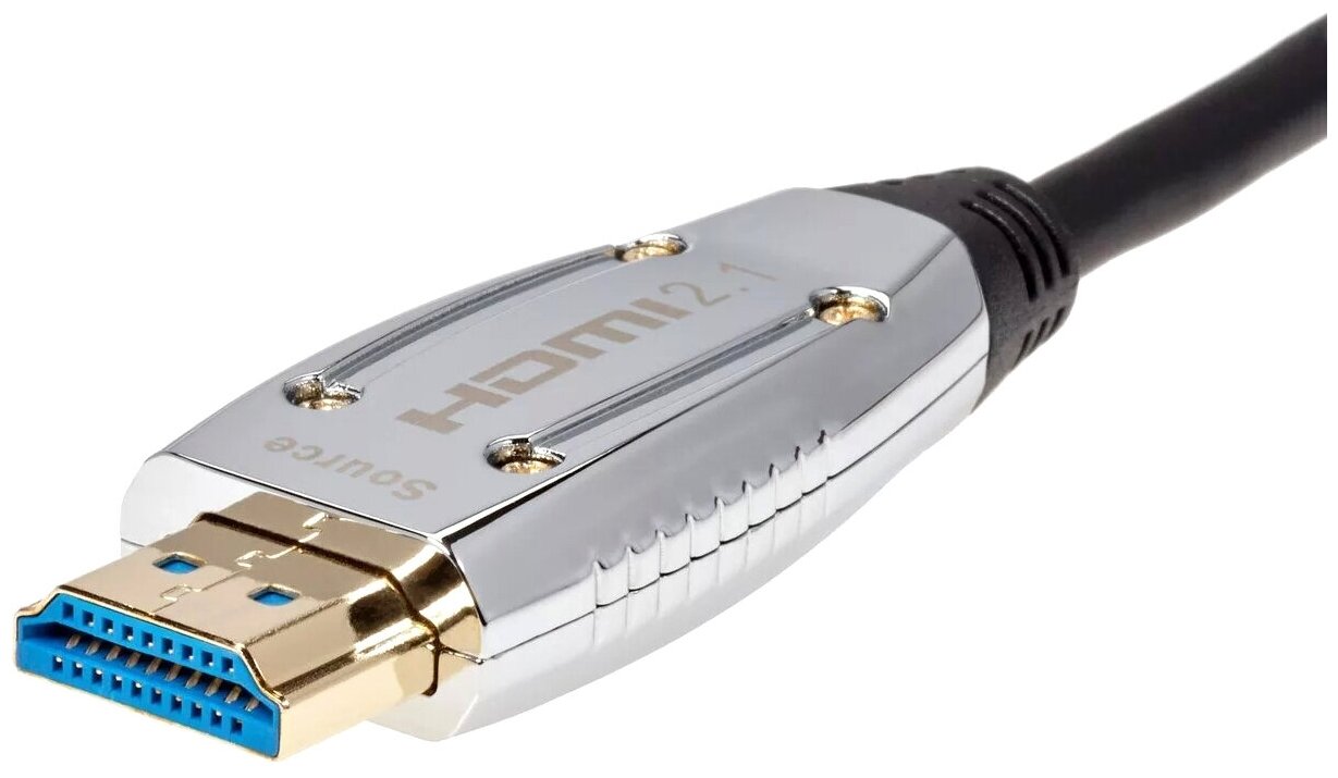 Кабель интерфейсный HDMI-HDMI Telecom активный оптический 19M/M, 8K/60Hz, 20m - фото №13