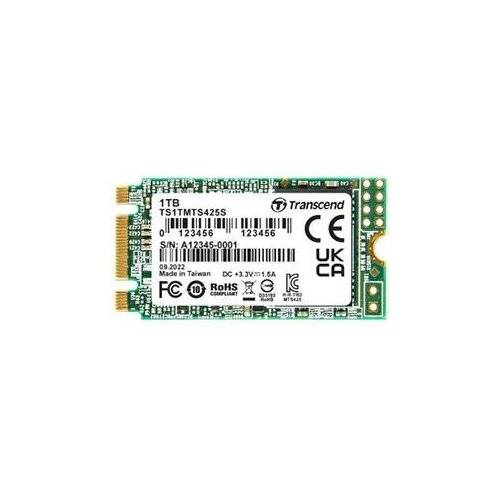 Твердотельный накопитель Transcend 1 ТБ SATA TS1TMTS425S твердотельный накопитель lenovo thinklife st800 1 тб sata черный