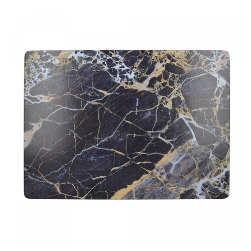 Creative Tops Набор из 4 подставок Navy Marble 40x29