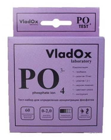 VladOx Тест PO4 для измерения уровня фосфатов 982351 - фотография № 1