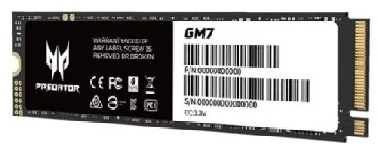 SSD-накопитель Acer 1Tb Gen4х4 GM7/BL.9BWWR.118