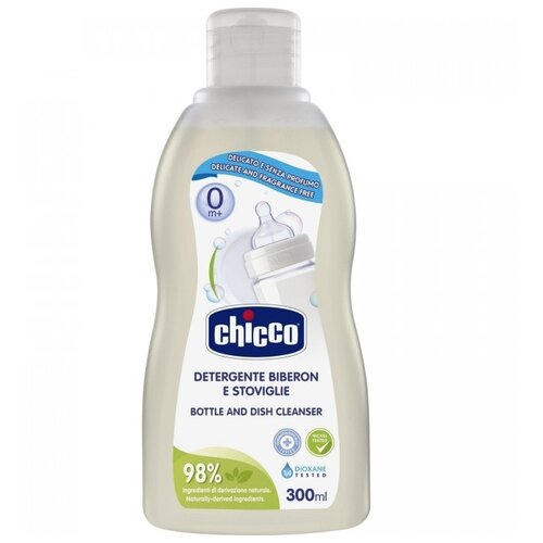 Chicco Средство для мытья детской посуды и пустышек, 0.3 л