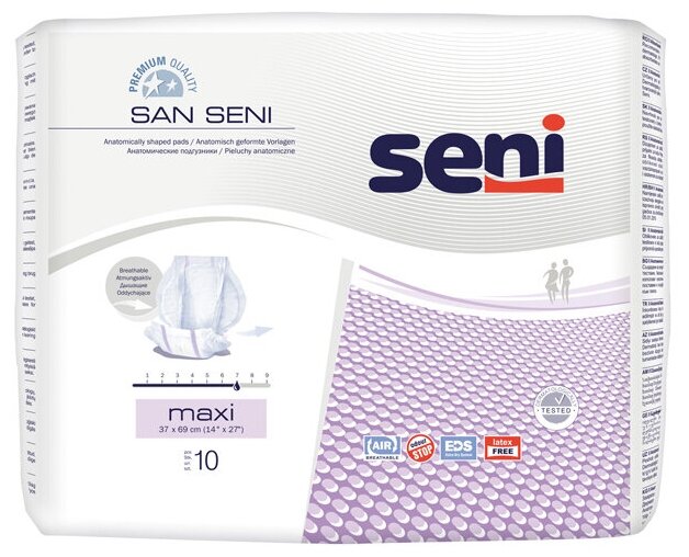Трусы впитывающие Seni SE-093-MA10-001, 10 шт.