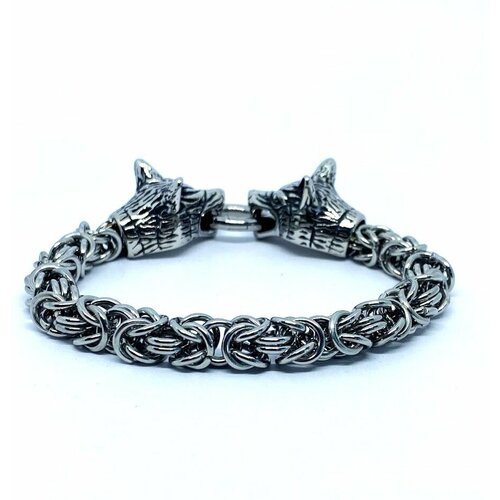 фото Браслет-цепочка, металл, размер 21 см нет бренда