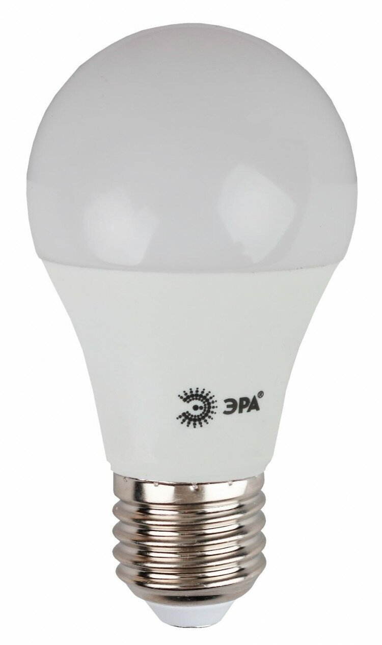 Светодиодная LED лампа ЭРА eco ЛОН A60 E27 10W(800lm) 4000K 4K 110x60 A60-10w-840-E27 6697 lБ0028005