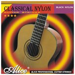 Струны для классической гитары Alice AC105BK-H - изображение